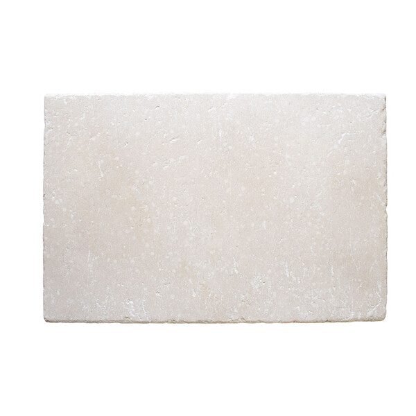Castello lappato limestone tile light beige semi polished natural stone surface by Country Floors