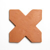 Sunrise Natural Cross Terracotta Tile 8×8 Image