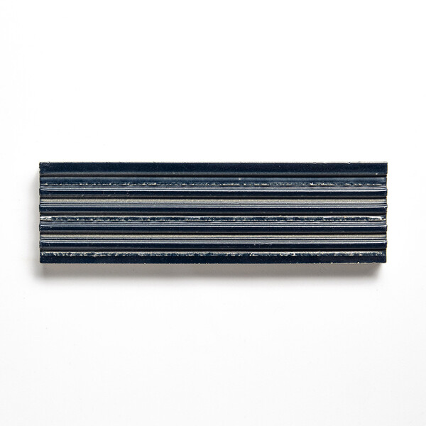 Marino Leather Strided Subway Ceramic Tile 2 1/4×7 9/16 Image