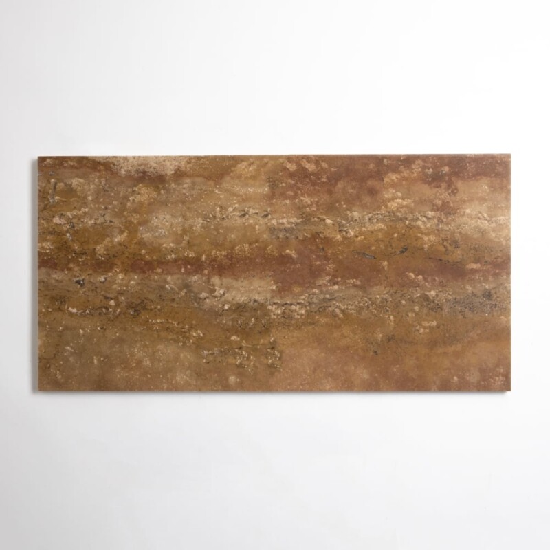 Scabas Red Honed Blend Travertine Tiles 12x24