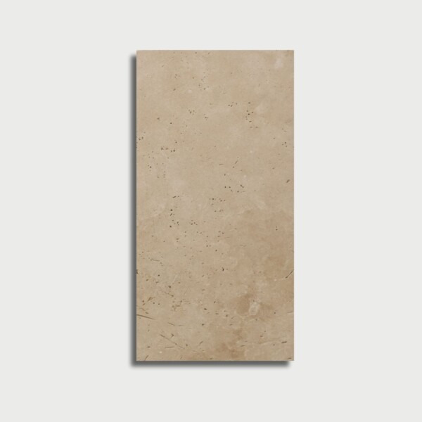 Ivory Tumbled Travertine Pavers 6×12