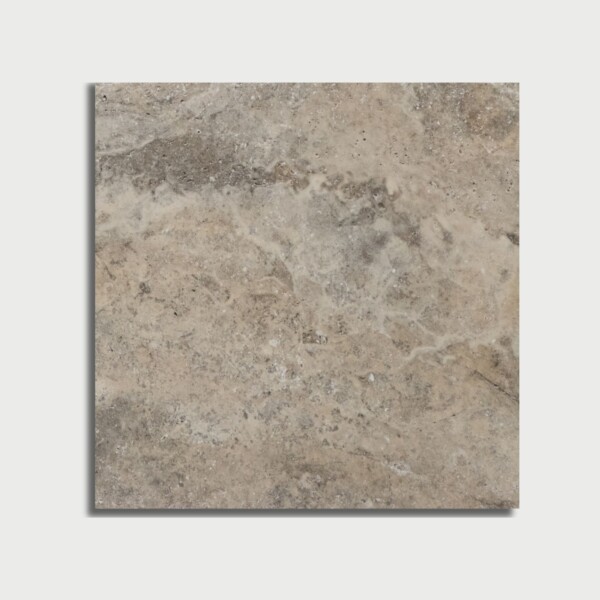 Silver Tumbled Travertine Pavers 24×24