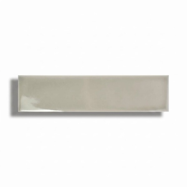 Mint Grey Glossy Aquarelle Ceramic Tiles 3×12