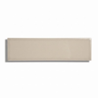 Greige Glossy Aquarelle Ceramic Tiles 3x12