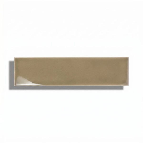 Olive Glossy Aquarelle Ceramic Tiles 3×12
