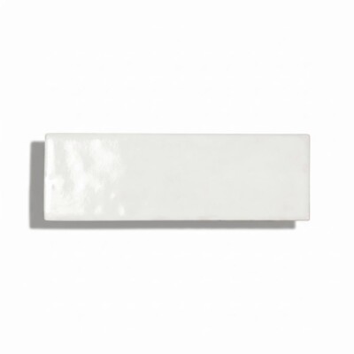 White Glossy Bejmat Porcelain Tiles 2x6