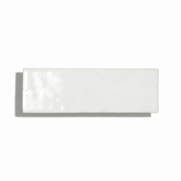 White Glossy Bejmat Porcelain Tiles 2×6