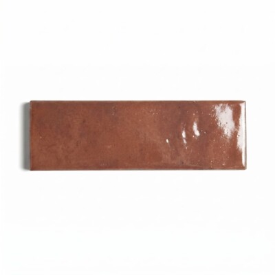 Carmin Glossy Bejmat Porcelain Tiles 2x6