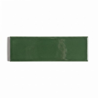 Olive Glossy Bejmat Porcelain Tiles 2x6