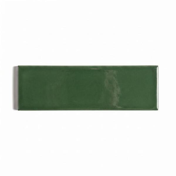 Olive Glossy Bejmat Porcelain Tiles 2×6