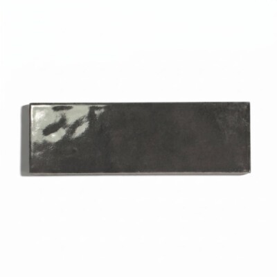 Ebony Glossy Bejmat Porcelain Tiles 2x6