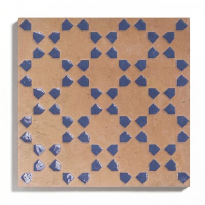 Azur, Tan Multifinish Bejmat DÉcor Porcelain Tiles 6x6