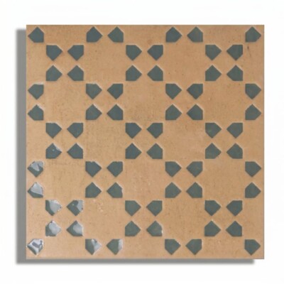 Olive, Tan Multifinish Bejmat DÉcor Porcelain Tiles 6x6