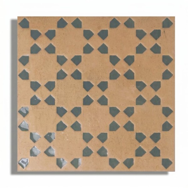 Olive, Tan Multifinish Bejmat DÉcor Porcelain Tiles 6×6