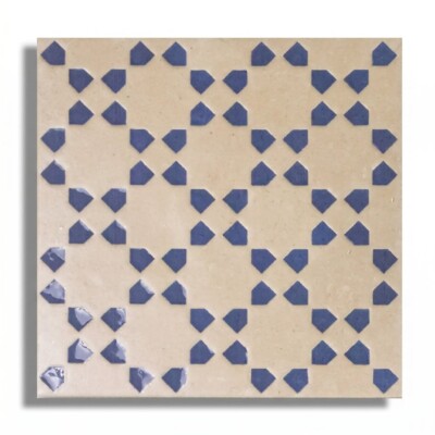 Biscuit, Azur Multifinish Bejmat DÉcor Porcelain Tiles 6x6