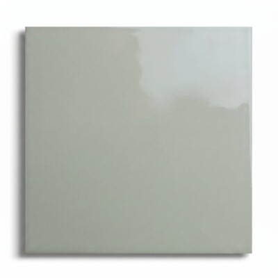 Celadon Glossy Bits Square Porcelain Tiles 4 5/8x4 5/8