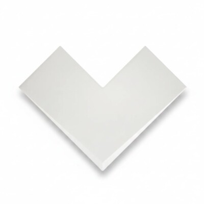 White Matte Elle Ceramic Tiles 8x8