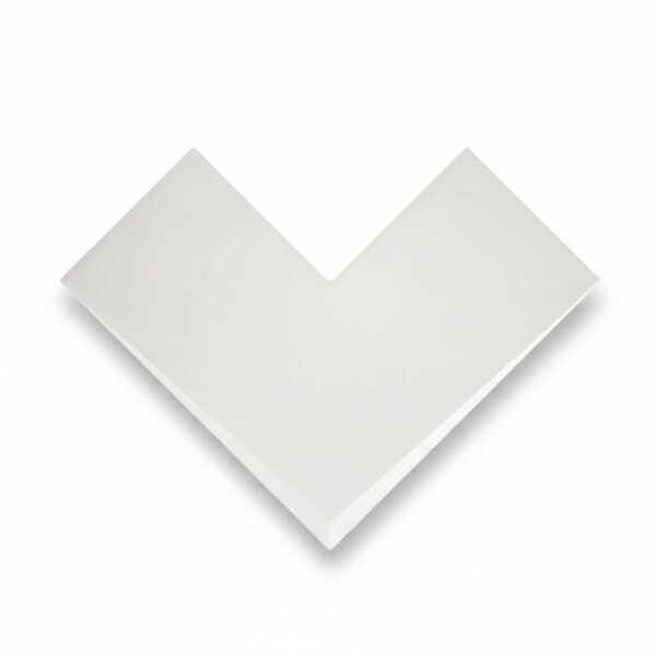White Matte Elle Ceramic Tiles 8×8