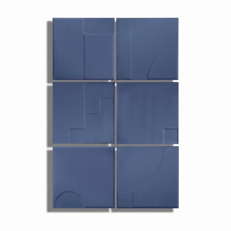 Indigo Matte Casbah Deco Ceramic Tiles 5x5