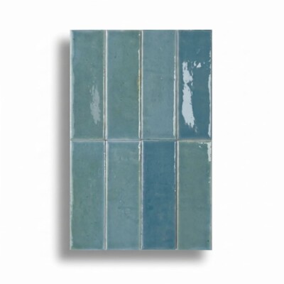Azur Glossy Colour Notes Ceramic Tiles 1 5/8x5