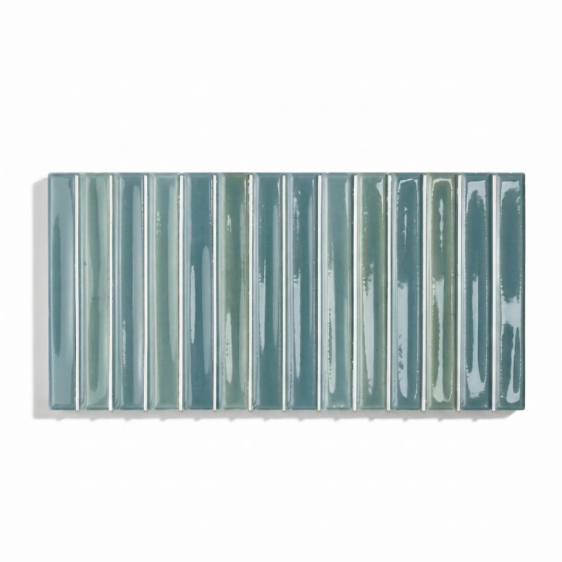 Azur Glossy Colour Notes Bars Ceramic Tiles 5×10
