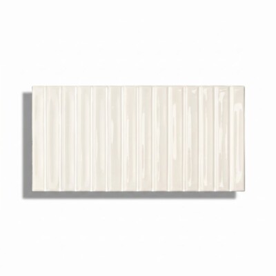 Oat Glossy Colour Notes Bars Ceramic Tiles 5x10
