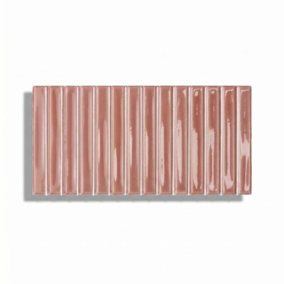 Rosemist Glossy Colour Notes Bars Ceramic Tiles 5x10