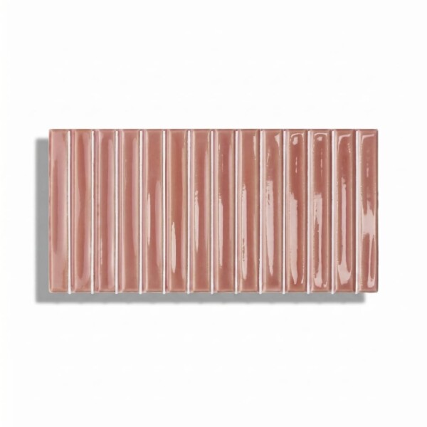 Rosemist Glossy Colour Notes Bars Ceramic Tiles 5×10