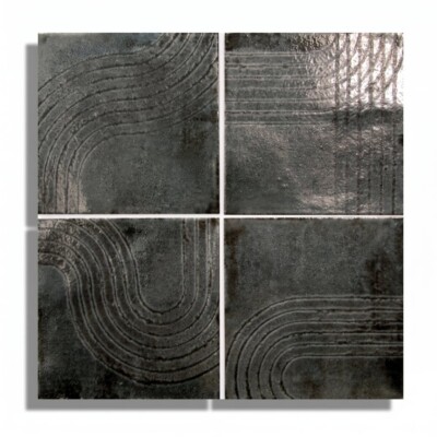 Graphite Matte Enso Ceramic Ceramic Tiles 5x5