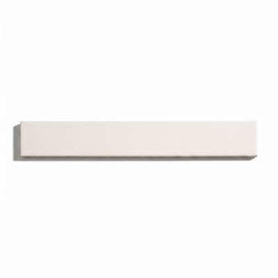 White Glossy Faces Ceramic Ceramic Tiles 2x16