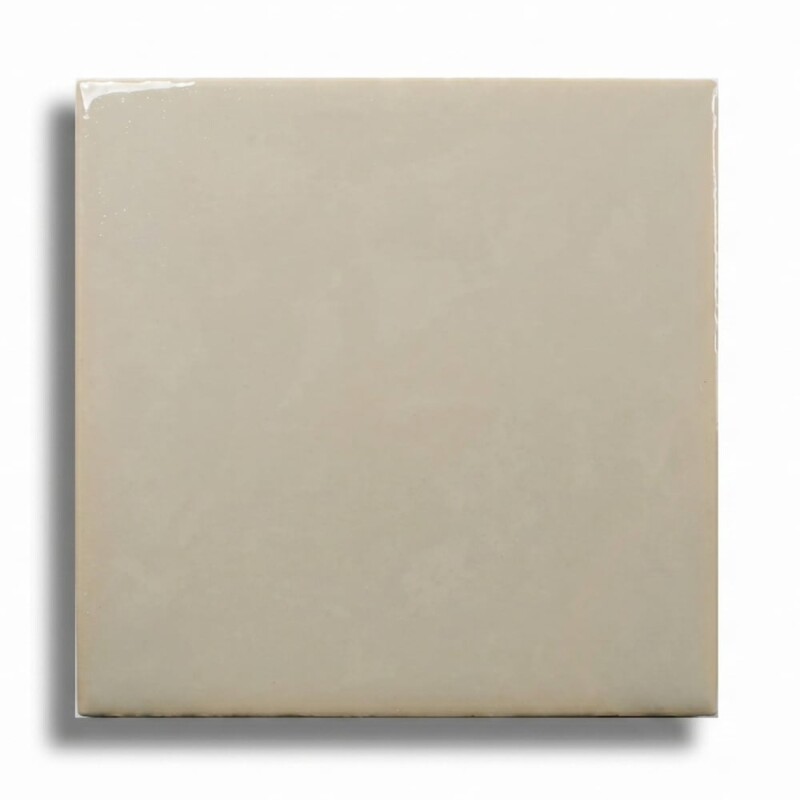 Greige Glossy Fayenza Ceramic Ceramic Tiles 5x5
