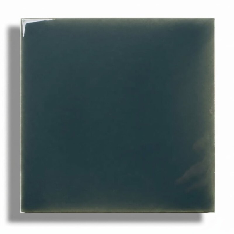 Peacock Blue Glossy Fayenza Ceramic Ceramic Tiles 5x5