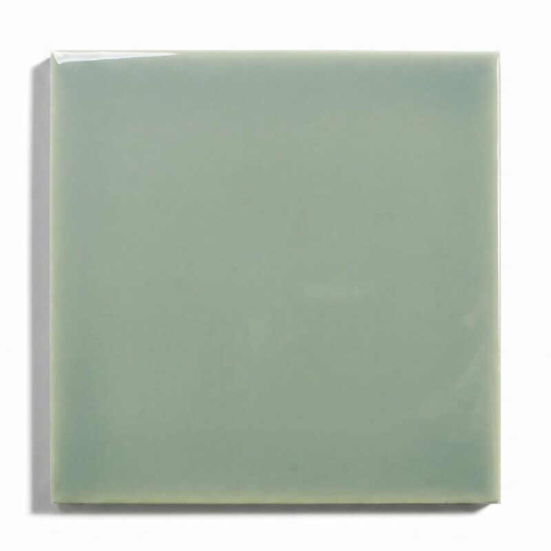 Fern Glossy Fayenza Ceramic Ceramic Tiles 5x5