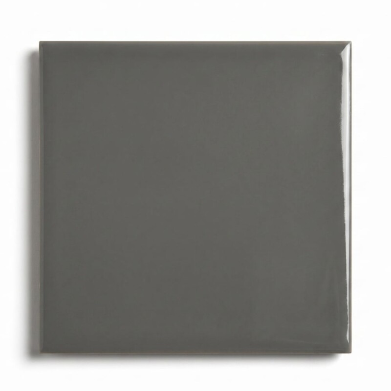 Ebony Glossy Fayenza Ceramic Ceramic Tiles 5x5