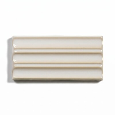 Deep White Glossy Fayenza Ceramic Ceramic Tiles 2 1/2x5