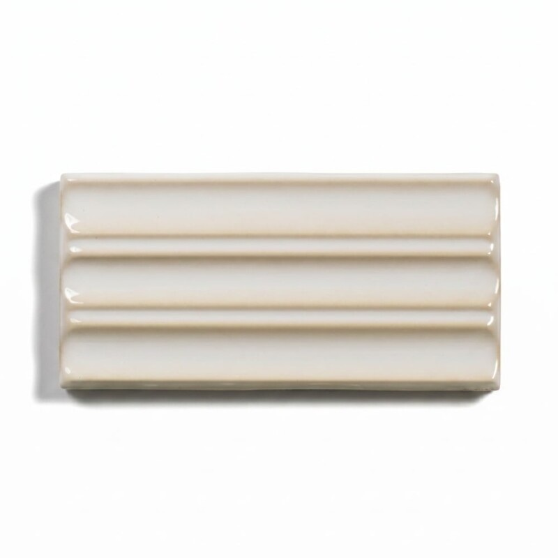 Deep White Glossy Fayenza Ceramic Ceramic Tiles 2 1/2x5