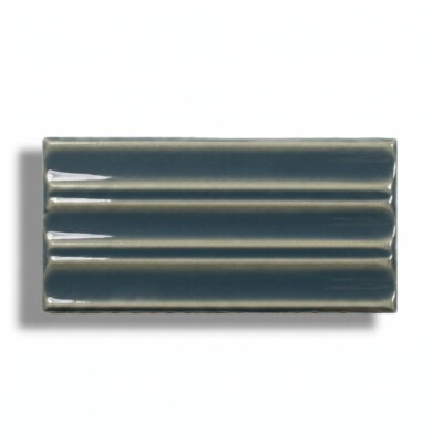 Peacock Blue Glossy Fayenza Ceramic Ceramic Tiles 2 1/2x5