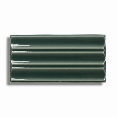 Royal Green Glossy Fayenza Ceramic Ceramic Tiles 2 1/2x5