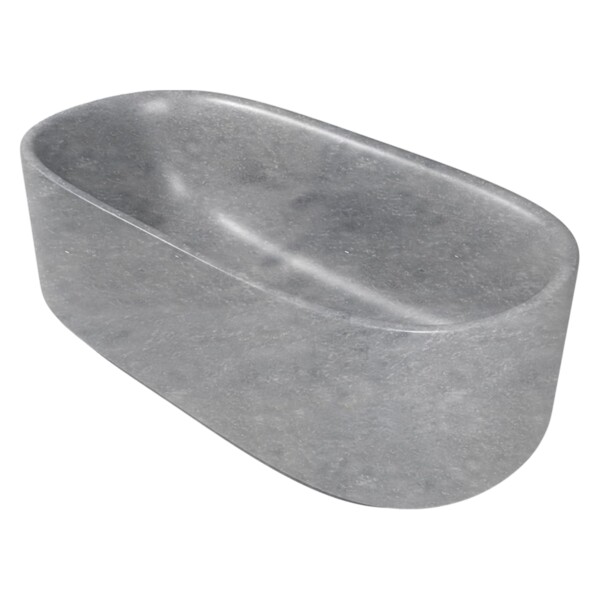 Allure Honed Marble Tub 33 30/64×78 47/64