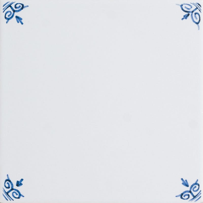 Blanc White Glazed Ceramic Tile 6x6
