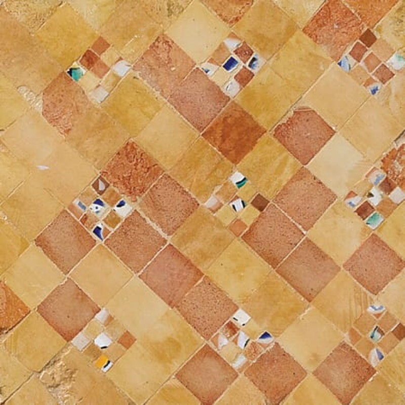 Cherchel Mini Mosaics Honed Limestone Mosaics 9x9