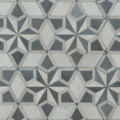 Sabrina Honed Limestone Mosaic 10x12