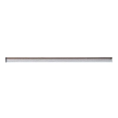 Nickel Metallic Pencil Liner Glass Moldings 1/2x9
