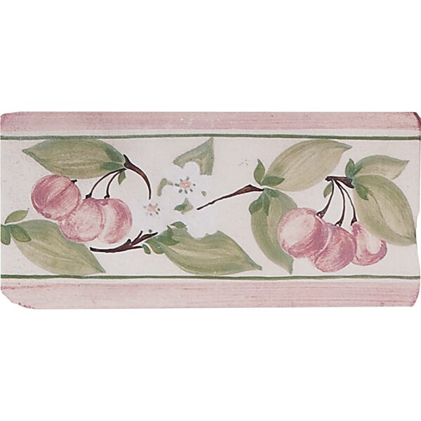 Cherry Glazed Ceramic Borders 3×6 Image