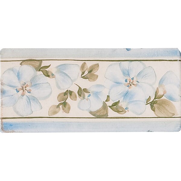 Garland Glazed Ceramic Borders 3×6 Image