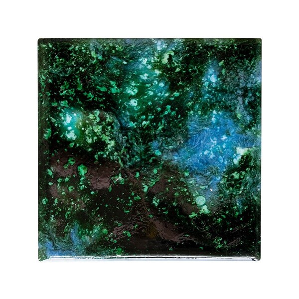 Starry Glossy Ceramic Tile 8×8 Image