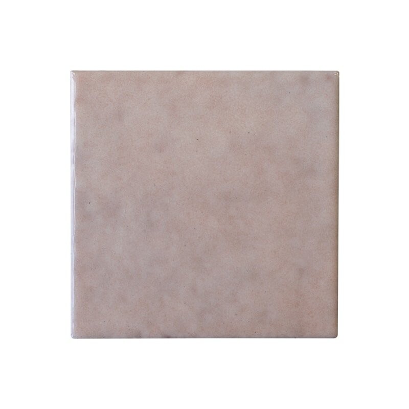 Sand Glossy Ceramic Tile 6x6