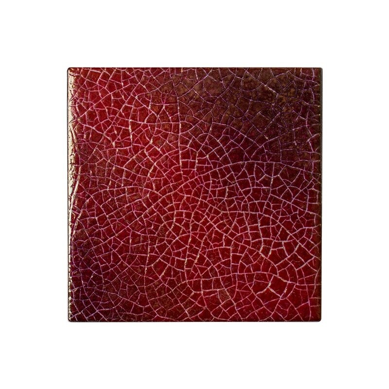 Fire Crackled Ceramic Tiles 6x6