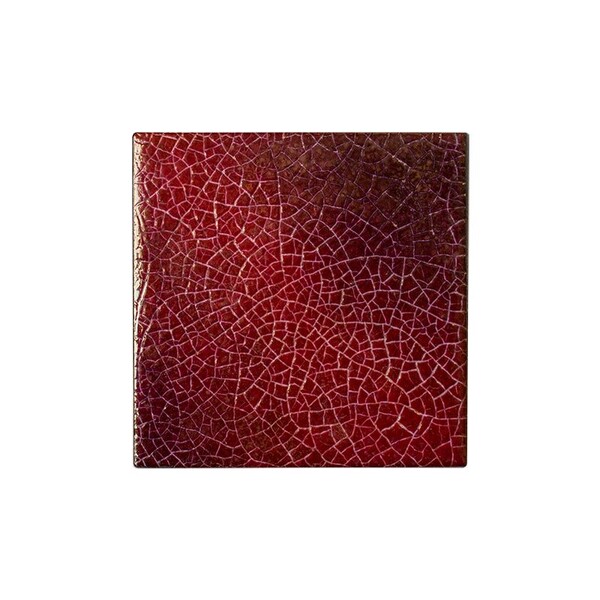 Fire Crackled Ceramic Tile 4×4 Image