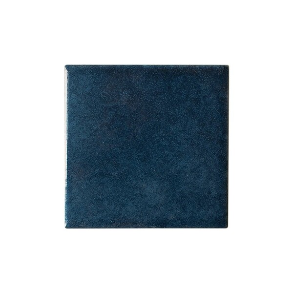 Sea Blue Crackled Ceramic Tile 4x4